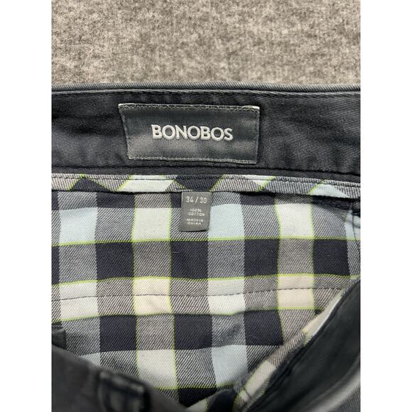 Bonobos Mens Weekday Warrior Dress Pants‎ Size 34x30 Dark Navy Straight Leg - Picture 5 of 7